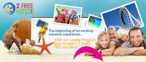 Signup for a 2 Free Night Vacation
